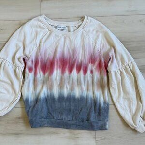 Knox Rose Tie Die Sweatshirt LARGE